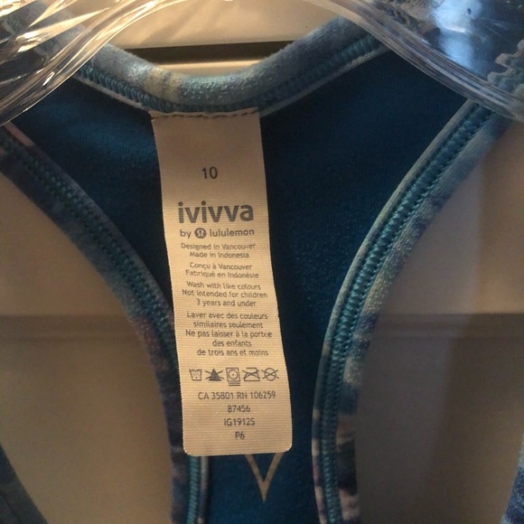 Ivivva Girls’ Reversible Racerback Tank - Picture 4 of 4